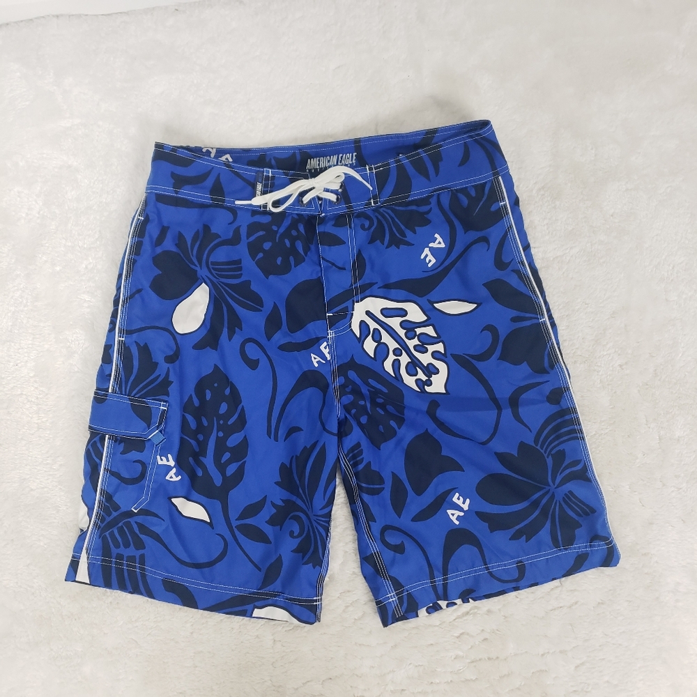 American Eagle Outfitters board shorts.
